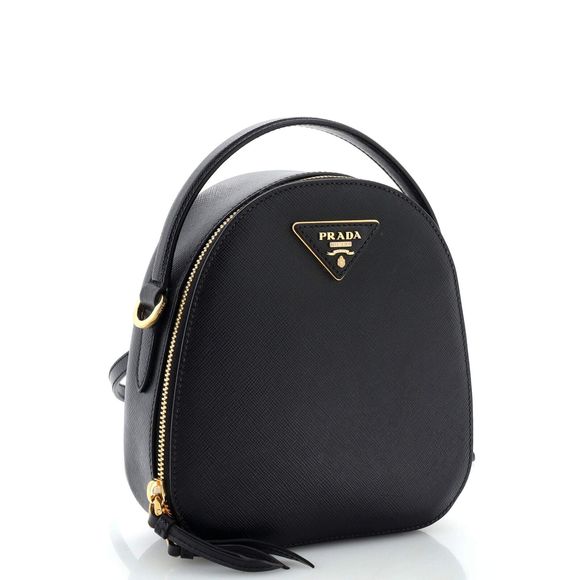 Prada Odette Zip Backpack Saffiano #77030P12B - Picture 2 of 7